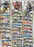 2014 Topps Football 1000 Yard Club Complete Mint Insert Set with Adrian Peterson, Calvin Johnson, Julian Edelman PLUS