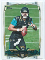Jacksonville Jaguars 2014 Topps Complete Regular Issue 11 Card Team Set with Blake Bortles Rookie+