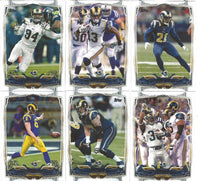 Los Angeles Rams 2014 Topps Team Set with Aaron Donald Rookie Card #424