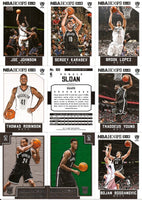 Brooklyn Nets 2015 2016 Hoops Factory Sealed Team Set