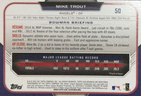 Los Angeles Angels of Anaheim 2015 Bowman 12 Card Team Set with Mike Trout Plus