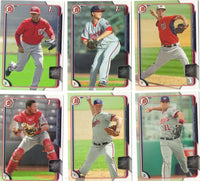 Washington Nationals 2015 Bowman Team Set with Prospects and Stars Bryce Harper Plus
