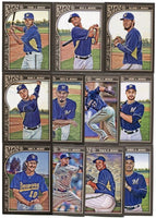 Milwaukee Brewers 2015 Topps GYPSY QUEEN Team Set with Ryan Braun and Robin Yount plus