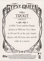 Los Angeles Angels 2015 Topps GYPSY QUEEN Series Basic 7 Card Team Set with Albert Pujols, Mike Trout plus
