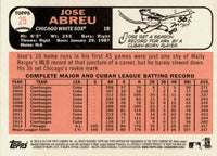 Chicago White Sox 2015 Topps HERITAGE Team Set with Jose Abreu All Star Rookie Card 25 Plus