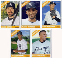 Chicago White Sox 2015 Topps HERITAGE Team Set with Jose Abreu All Star Rookie Card 25 Plus