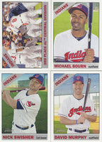 Cleveland Indians 2015 Topps HERITAGE Team Set with Nick Swisher and Terry Francona Plus