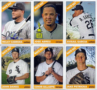 Chicago White Sox 2015 Topps HERITAGE Team Set with Jose Abreu All Star Rookie Card 25 Plus