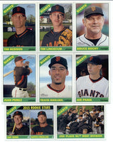 San Francisco Giants 2015 Topps HERITAGE Team Set with Madison Bumgarner and Buster Posey Plus