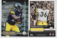 2015 Topps Football Past and Present Performers 30 Card Dual Player Insert Set LOADED with HOFers!