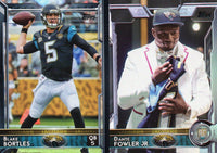 Jacksonville Jaguars 2015 Topps Complete 13 Card Team Set with Blake Bortles, Julius Thomas plus