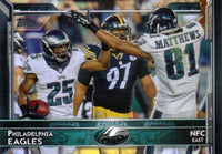 Philadelphia Eagles 2015 Topps Team Set with Zach Ertz and Nelson Agholor Rookie Card Plus
