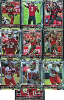 Tampa Bay Buccaneers 2015 Topps Team Set with Jameis Winston Rookie Card #500 Plus