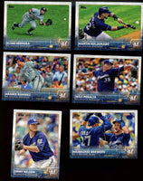 Milwaukee Brewers 2015 Topps Complete 23 card Team Set with Ryan Braun Plus