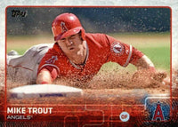 Los Angeles Angels 2015 Topps Complete 19 Card Team Set with 2 Mike Trout Cards Plus