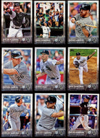 Chicago White Sox 2015 Topps Complete 21 card Team Set with Jose Abreu and Paul Konerko Plus