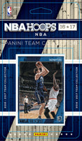 Dallas Mavericks 2016 2017 Hoops Factory Sealed Team Set