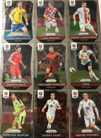 2016 Panini PRIZM UEFA Soccer Complete Mint Set with Ronaldo and Luka Modric Plus
