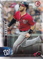 Washington Nationals 2016 Bowman Team Set including Trea Turner Rookie Card and Max Scherzer Plus