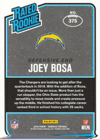 Joey Bosa 2016 Donruss Mint Rated Rookie Card #375