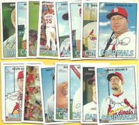 St. Louis Cardinals 2016 Topps Heritage 16 Card Team Set with Yadier Molina and Carlos Martinez Plus