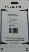 Denver Broncos 2016 Panini Factory Sealed Team Set