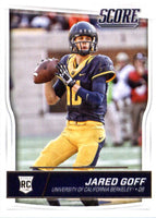Los Angeles Rams 2016 Score EXCLUSIVE Factory Sealed Team Set with Jared Goff Rookie Card plus