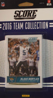 Jacksonville Jaguars 2016 Score Factory Sealed Team Set with Jalen Ramsey and Myles Jack Rookie Cards