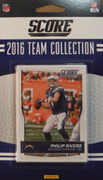Los Angeles Chargers 2016 Score Factory Sealed Team Set with Rookie cards of Hunter Henry and Joey Bosa