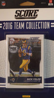 Los Angeles Rams 2016 Score EXCLUSIVE Factory Sealed Team Set with Jared Goff Rookie Card plus