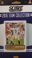 New Orleans Saints 2016 Score EXCLUSIVE Factory Team Set with Michael Thomas Rookie