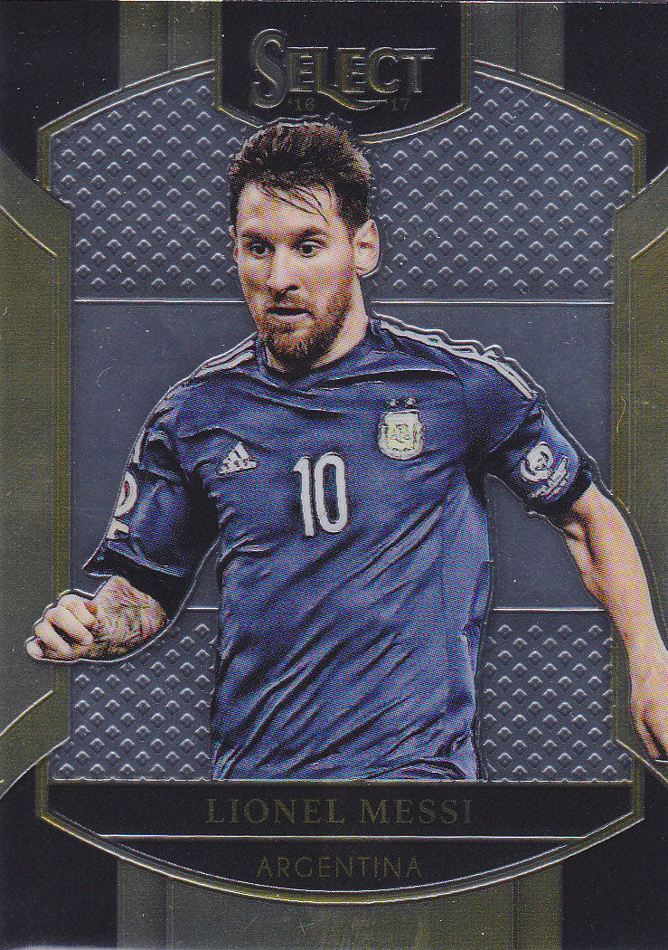 2016 2017 Panini SELECT Soccer Complete Mint Set with Lionel Messi