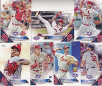 St. Louis Cardinals 2016 Topps OPENING DAY Series 9 card Team Set with Yadier Molina+