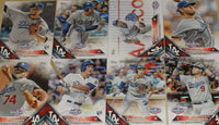 Los Angeles Dodgers 2016 Topps OPENING DAY Team Set with Corey Seager Rookie Card Plus