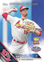 St. Louis Cardinals 2016 Topps OPENING DAY Series 9 card Team Set with Yadier Molina+