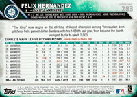 Seattle Mariners 2016 Topps Complete Series One and Two Regular Issue 23 card Team Set with Felix Hernandez, Robinson Cano+