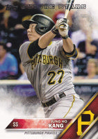 Pittsburgh Pirates 2016 Topps Complete Series One and Two Regular Issue 22 card team set with Andrew McCutchen, Gerrit Cole+