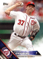 Washington Nationals 2016 Topps Complete Team Set with Bryce Harper and Trea Turner Rookie Card #103 Plus