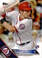 Washington Nationals 2016 Topps Complete Team Set with Bryce Harper and Trea Turner Rookie Card #103 Plus