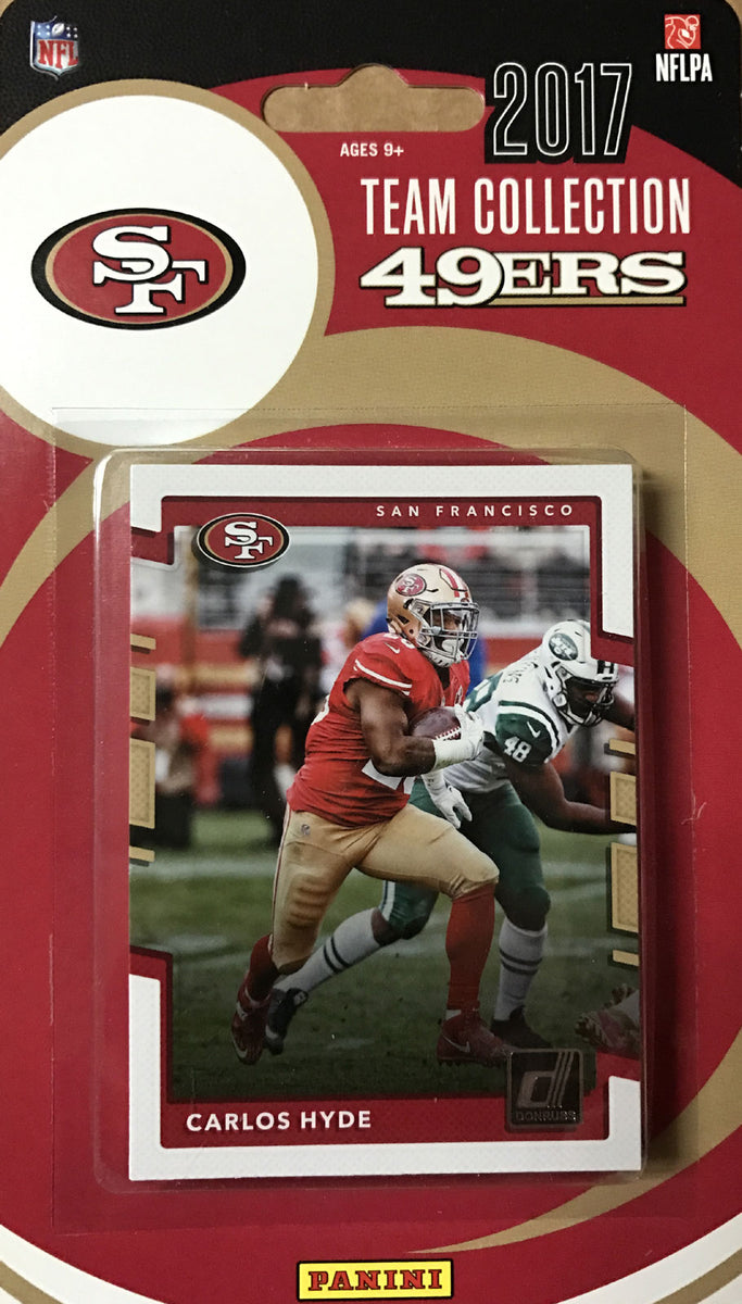 San Francisco 49ers 2017 Donruss Factory Sealed Team Set