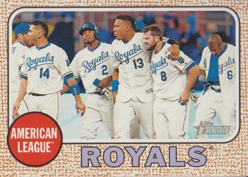 Kansas City Royals / Complete 2017 Topps Series 1 & 2 Baseball