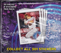 2017 Topps MLB Baseball Sticker Collection Factory Sealed Box