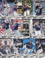 Milwaukee Brewers 2017 Topps Complete 23 card Team Set with Ryan Braun Plus