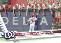 Washington Nationals 2017 Topps Complete 27 Card Team Set with Bryce Harper and Max Scherzer Plus