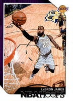 LeBron James 2018 2019 Hoops Basketball Series Mint Card #82