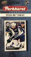 Winnipeg Jets 2018 2019 Upper Deck PARKHURST Factory Sealed Team Set Featuring Connor Hellebuyck, Patrik Laine and Mark Scheifele Plus