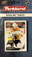 Nashville Predators 2018 / 2019 Upper Deck PARKHURST Factory Sealed Team Set