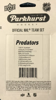 Nashville Predators 2018 / 2019 Upper Deck PARKHURST Factory Sealed Team Set