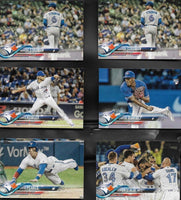 Toronto Blue Jays 2018 Topps Complete Series One and Two 21 Card Team Set with Marcus Stroman, Troy Tulowitzki and Josh Donaldson plus