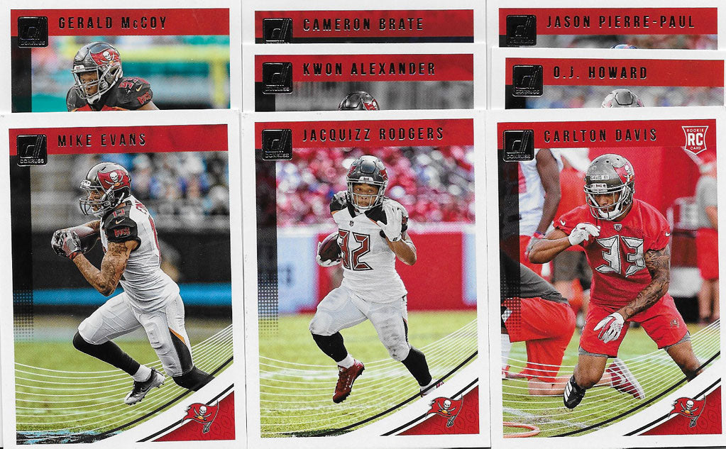 Tampa Bay Buccaneers 2018 Donruss Factory Sealed Team Set with